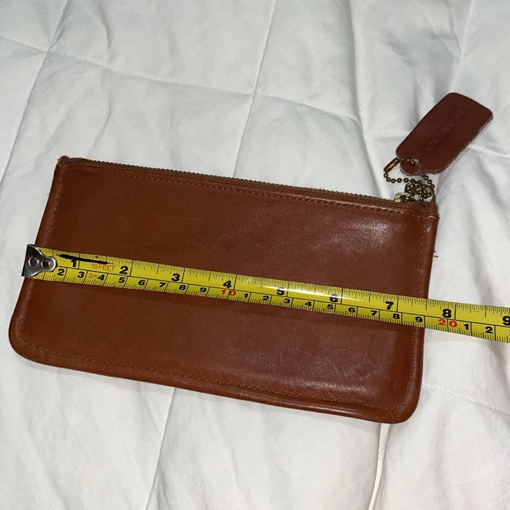 RARE Vintage Coach Skinny Case Brown Leather - Picture 8 of 12